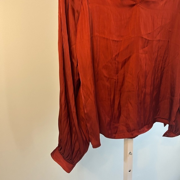 Rachel Roy Rust Colored Blouse - Picture 2 of 5